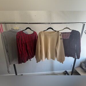 Madewell XL Sweaters and Tops Bundle